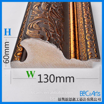 Vintage plastic golden wedding custom decorative branded photo frames